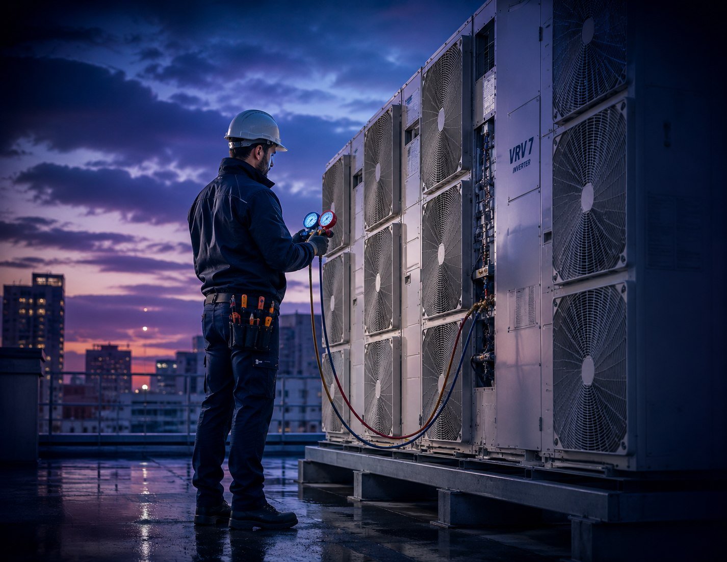 Merkezi VRV/VRF sistem kurulumu